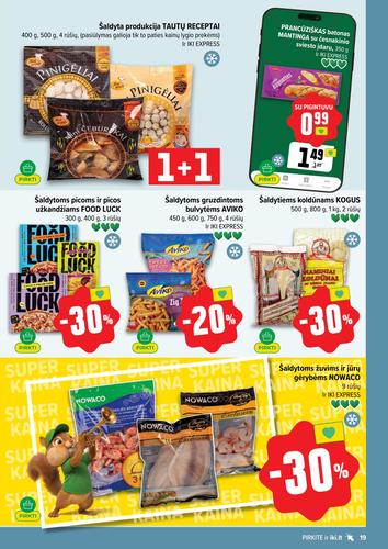 IKI akcijų leidinys "IKI Kainų leidinys Nr. 15" nuo balandžio 6 d.