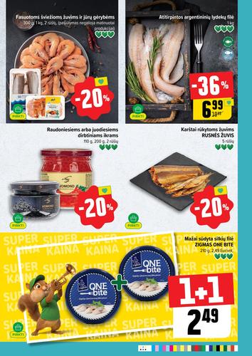 IKI akcijų leidinys "IKI Kainų leidinys Nr. 15" nuo balandžio 6 d.