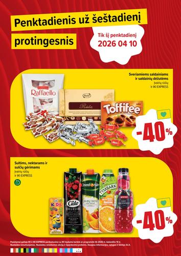 IKI akcijų leidinys "IKI Kainų leidinys Nr. 15" nuo balandžio 6 d.