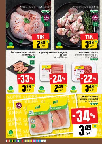 IKI akcijų leidinys "IKI Kainų leidinys Nr. 15" nuo balandžio 6 d.