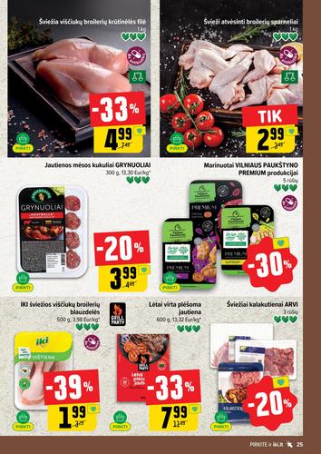 IKI akcijų leidinys "IKI Kainų leidinys Nr. 15" nuo balandžio 6 d.