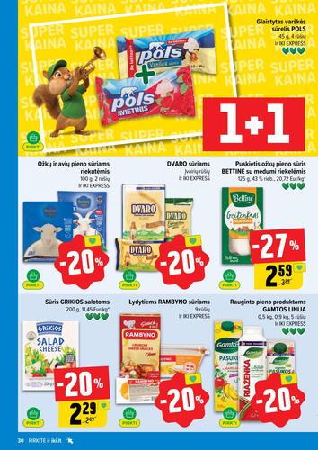 IKI akcijų leidinys "IKI Kainų leidinys Nr. 15" nuo balandžio 6 d.