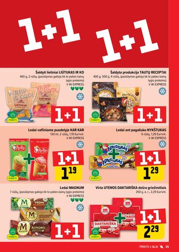 IKI akcijų leidinys "IKI Kainų leidinys Nr. 15" nuo balandžio 6 d.