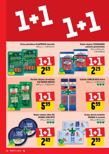 IKI akcijų leidinys "IKI Kainų leidinys Nr. 15" nuo balandžio 6 d.