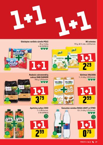 IKI akcijų leidinys "IKI Kainų leidinys Nr. 15" nuo balandžio 6 d.