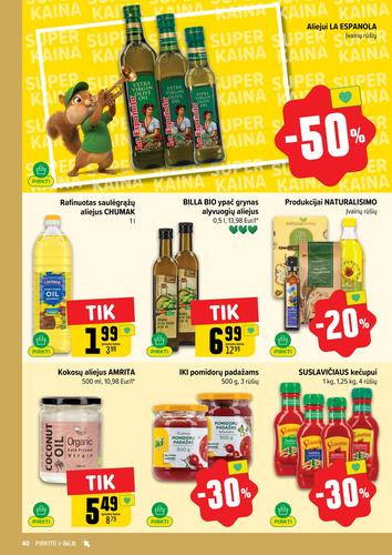 IKI akcijų leidinys "IKI Kainų leidinys Nr. 15" nuo balandžio 6 d.