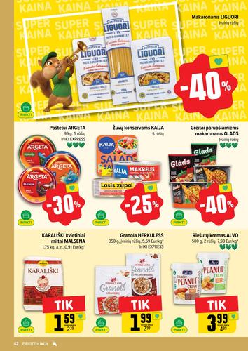 IKI akcijų leidinys "IKI Kainų leidinys Nr. 15" nuo balandžio 6 d.