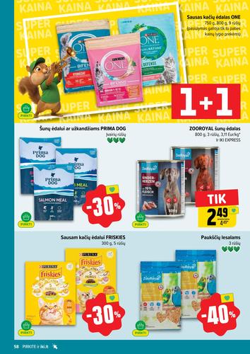 IKI akcijų leidinys "IKI Kainų leidinys Nr. 15" nuo balandžio 6 d.