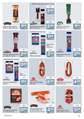 NORFA akcijų leidinys Nr. 17 nuo rugpjūčio 20 d.