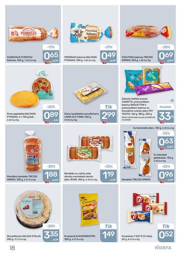 NORFA akcijų leidinys Nr. 17 nuo rugpjūčio 20 d.