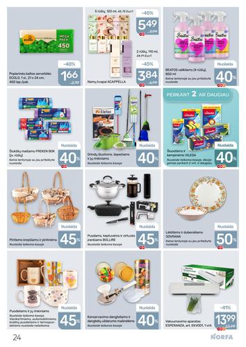 NORFA akcijų leidinys Nr. 17 nuo rugpjūčio 20 d.