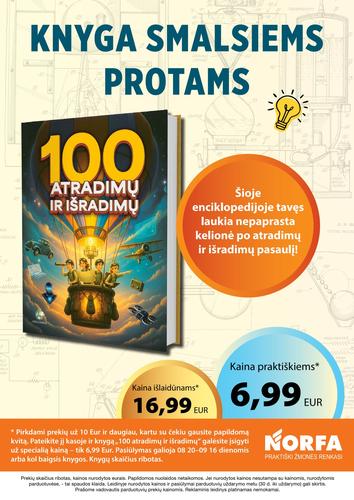 NORFA akcijų leidinys Nr. 17 nuo rugpjūčio 20 d.