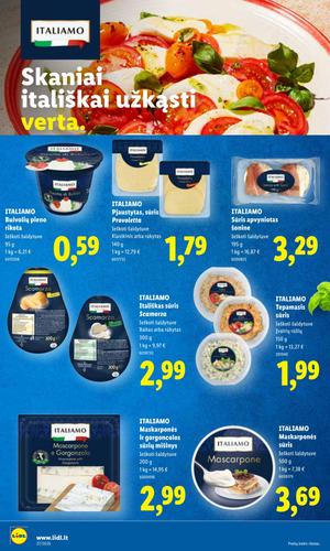 LIDL maisto akcijų leidinys nuo birželio 29 d.