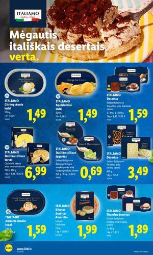 LIDL maisto akcijų leidinys nuo birželio 29 d.