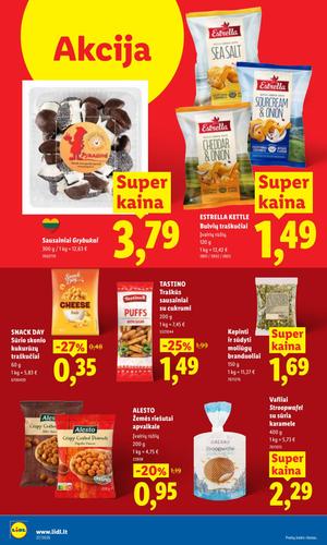 LIDL maisto akcijų leidinys nuo birželio 29 d.