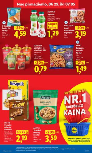 LIDL maisto akcijų leidinys nuo birželio 29 d.