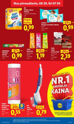 LIDL maisto akcijų leidinys nuo birželio 29 d.