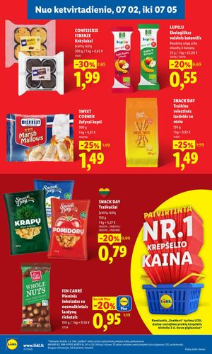 LIDL maisto akcijų leidinys nuo birželio 29 d.