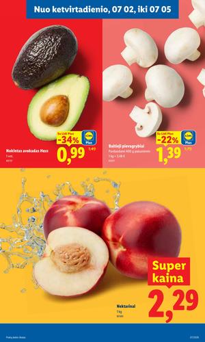 LIDL maisto akcijų leidinys nuo birželio 29 d.