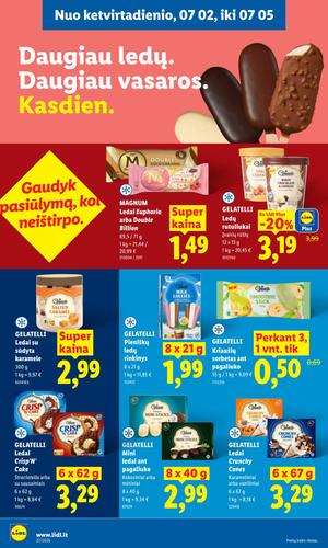 LIDL maisto akcijų leidinys nuo birželio 29 d.
