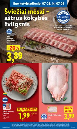 LIDL maisto akcijų leidinys nuo birželio 29 d.