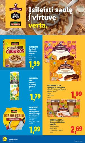 LIDL maisto akcijų leidinys nuo gegužės 25 d.
