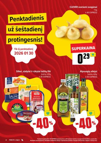 IKI akcijų leidinys Nr. 5 nuo sausio 26 d.