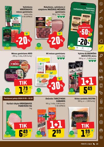 IKI akcijų leidinys Nr. 5 nuo sausio 26 d.