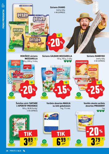 IKI akcijų leidinys Nr. 5 nuo sausio 26 d.