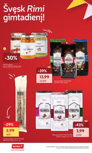 RIMI akcijų leidinys Nr. 43 nuo spalio 20 d.