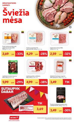 RIMI akcijų leidinys Nr. 43 nuo spalio 20 d.