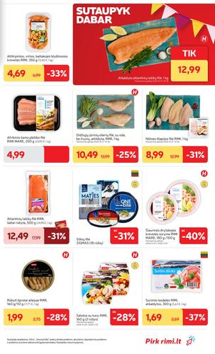 RIMI akcijų leidinys Nr. 43 nuo spalio 20 d.