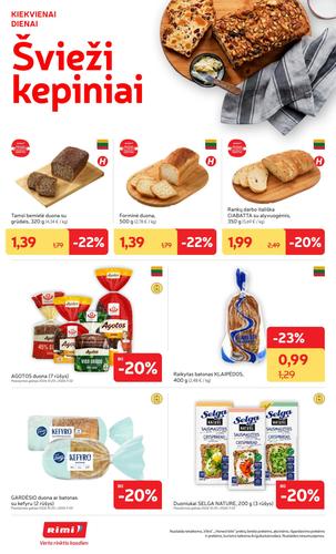 RIMI akcijų leidinys Nr. 43 nuo spalio 20 d.