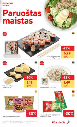 RIMI akcijų leidinys Nr. 43 nuo spalio 20 d.