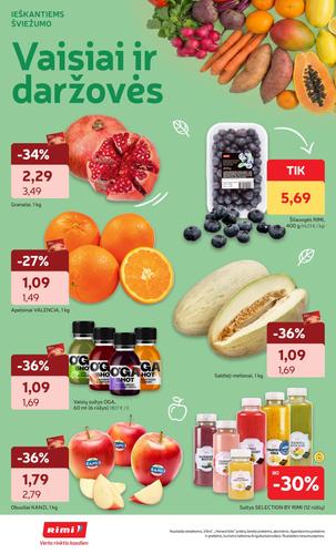 RIMI akcijų leidinys Nr. 43 nuo spalio 20 d.