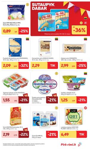 RIMI akcijų leidinys Nr. 43 nuo spalio 20 d.