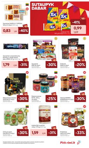 RIMI akcijų leidinys Nr. 43 nuo spalio 20 d.