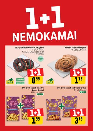 IKI akcijų leidinys "Daugiau yra pigiau Nr. 16" nuo balandžio 13 d.