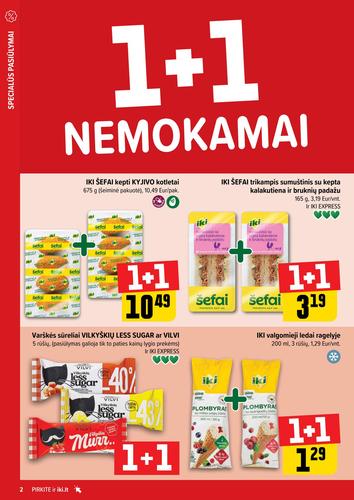 IKI akcijų leidinys "Daugiau yra pigiau Nr. 16" nuo balandžio 13 d.