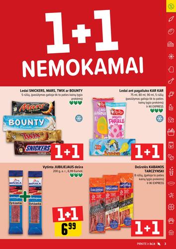 IKI akcijų leidinys "Daugiau yra pigiau Nr. 16" nuo balandžio 13 d.