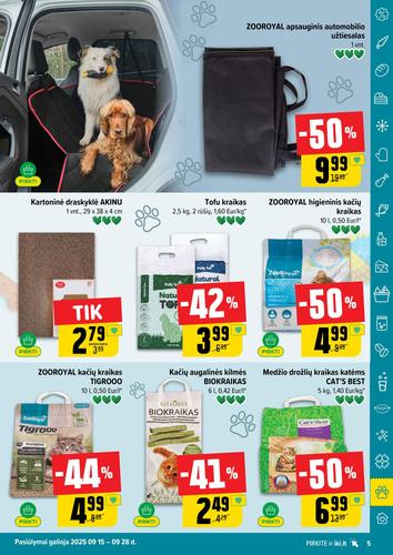 IKI akcijų leidinys "IKI Kaininis leidinys Nr. 39" nuo rugsėjo 22 d.