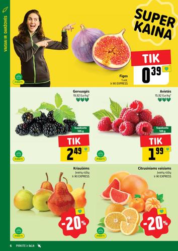 IKI akcijų leidinys "IKI Kaininis leidinys Nr. 39" nuo rugsėjo 22 d.