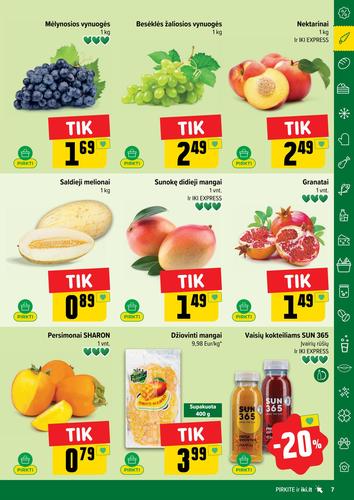 IKI akcijų leidinys "IKI Kaininis leidinys Nr. 39" nuo rugsėjo 22 d.