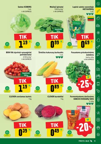 IKI akcijų leidinys "IKI Kaininis leidinys Nr. 39" nuo rugsėjo 22 d.