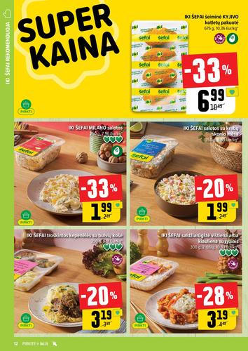 IKI akcijų leidinys "IKI Kaininis leidinys Nr. 39" nuo rugsėjo 22 d.