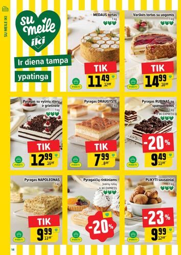 IKI akcijų leidinys "IKI Kaininis leidinys Nr. 39" nuo rugsėjo 22 d.