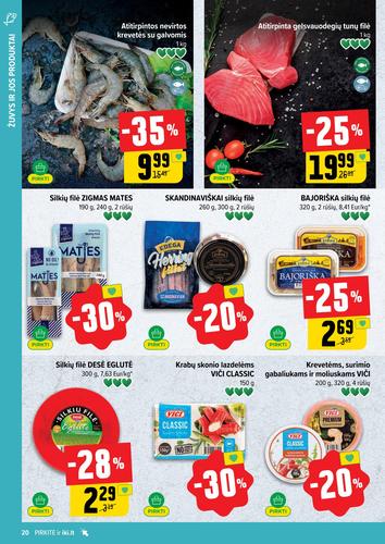 IKI akcijų leidinys "IKI Kaininis leidinys Nr. 39" nuo rugsėjo 22 d.