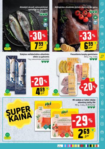IKI akcijų leidinys "IKI Kaininis leidinys Nr. 39" nuo rugsėjo 22 d.