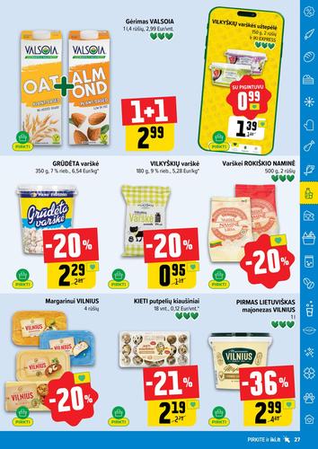 IKI akcijų leidinys "IKI Kaininis leidinys Nr. 39" nuo rugsėjo 22 d.