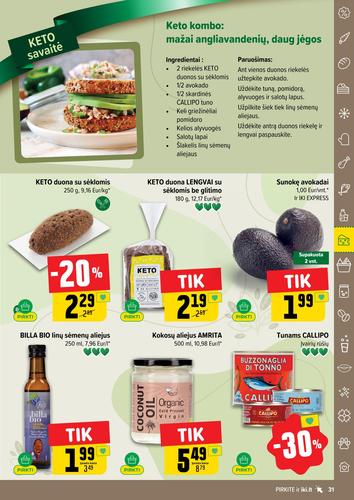 IKI akcijų leidinys "IKI Kaininis leidinys Nr. 39" nuo rugsėjo 22 d.